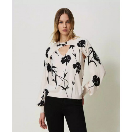PULL FEMME TWINSET...